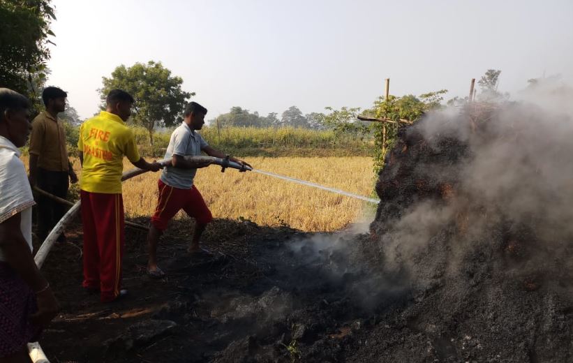 Paddy worth lakhs gutted in Odisha’s Subarnapur