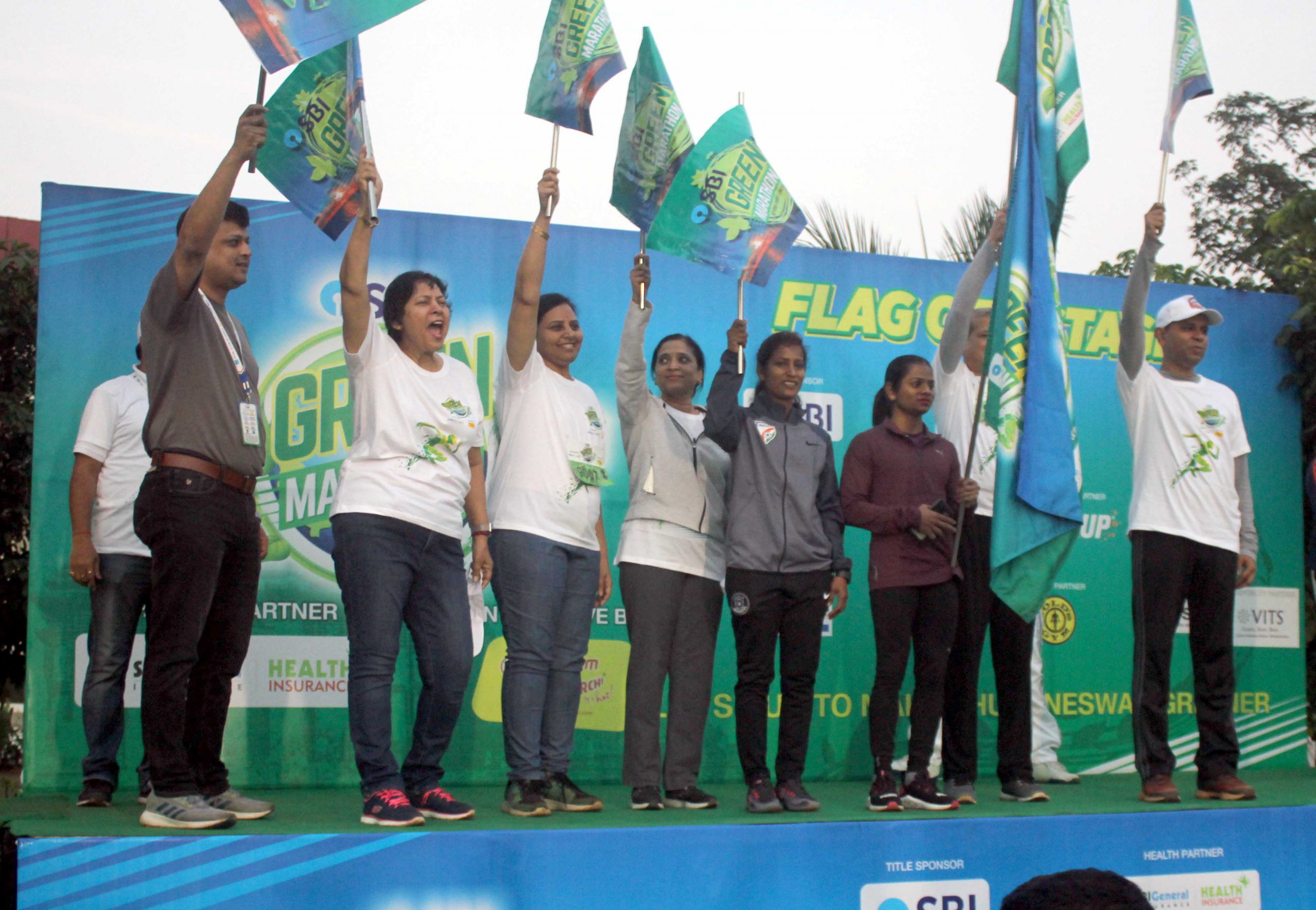 3rd Edition Of SBI Green Marathon Held In Bhubaneswar