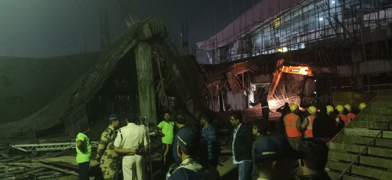 building collapses at bhubaneswar airport