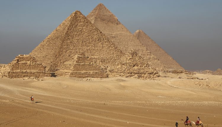 tourists visit Egypt