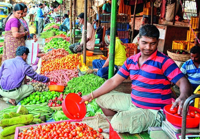 Vegetable vendors in Bhubaneswar