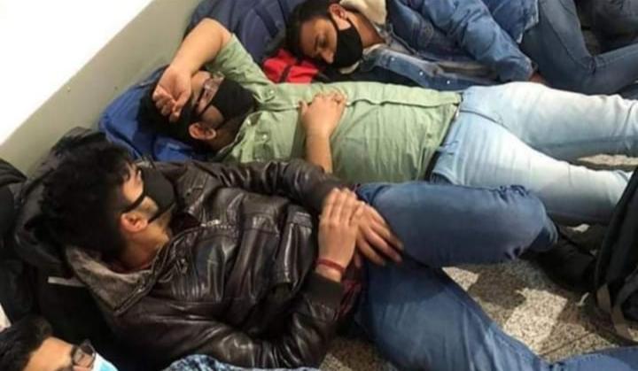 Indians stranded at Dubai airport