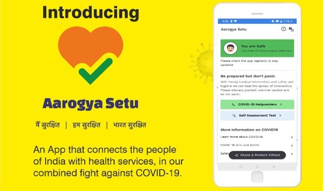 Aarogya Setu app