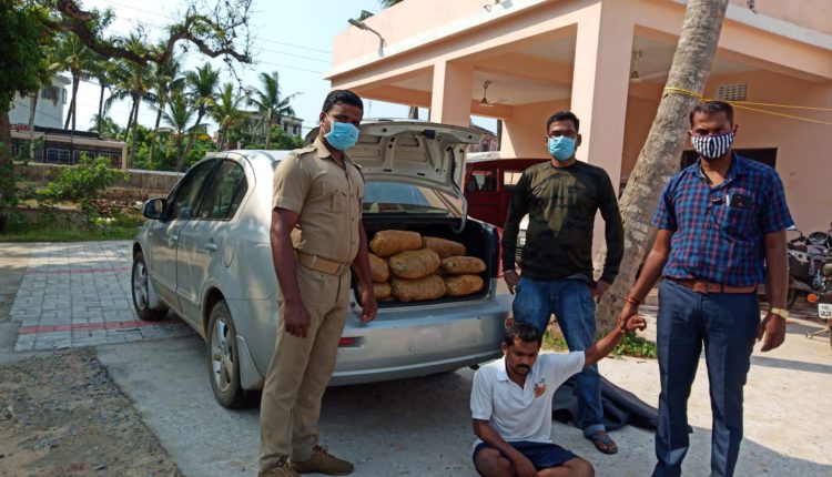 Ganja seized in Puri