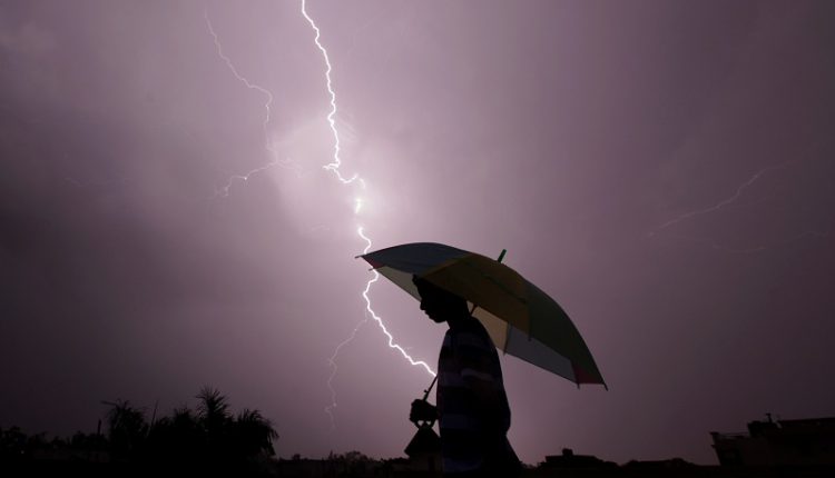 lightning alert odisha