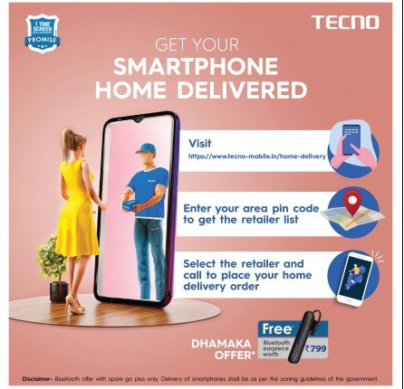 TECNO launches 'doorstep delivery'