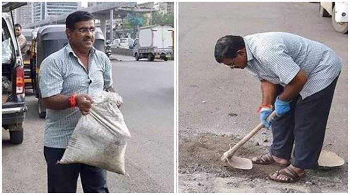 VVS Laxman pays tribute to father filling potholes since losing son