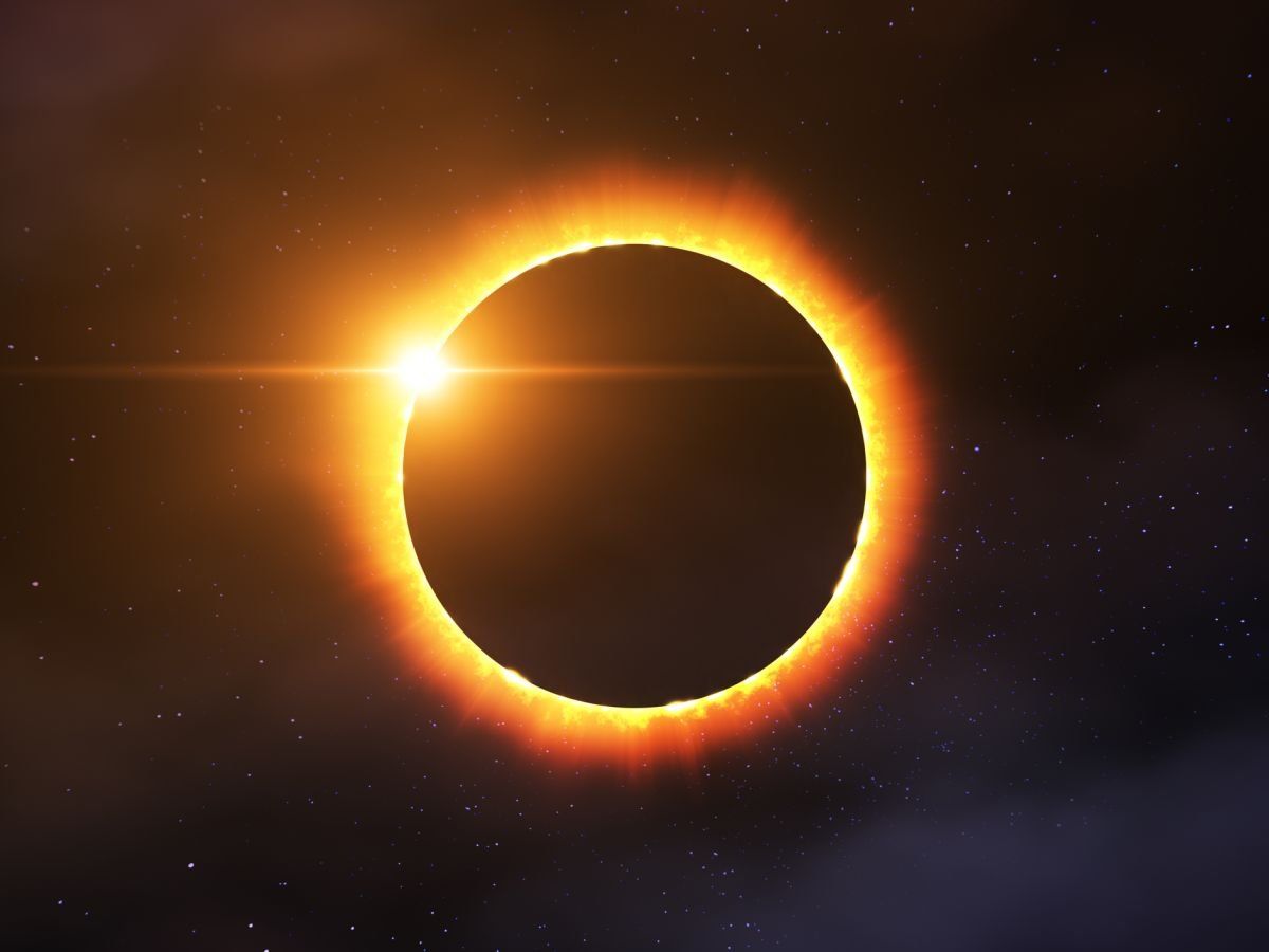 Solar eclipse in October 2023