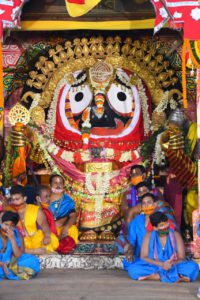 Suna Besha of Lord Jagannath, Lord Balabhadra, Devi Subhadra in Puri of  Odisha: In pics