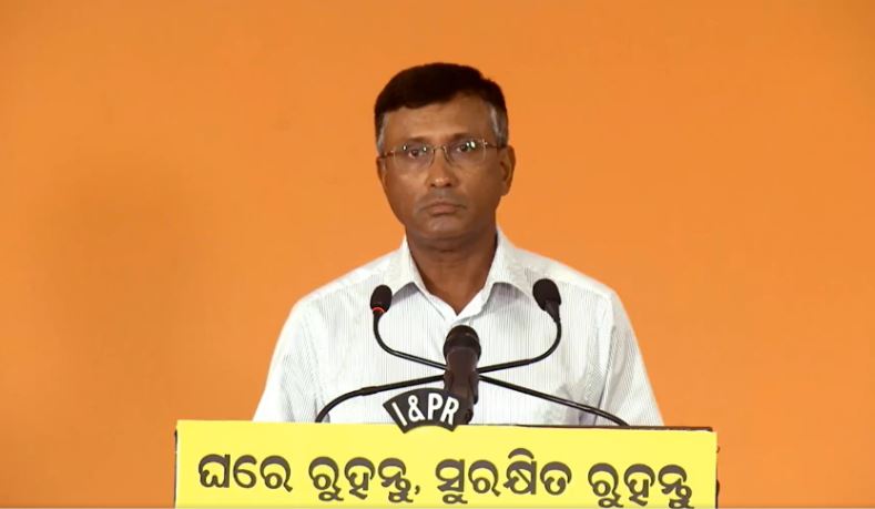 odisha chief secretary after council of ministers meeting