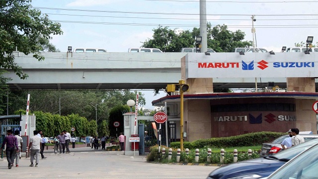 Gurugram: Maruti Suzuki plant, Gurugram. (Photo: Bidesh Manna/IANS)