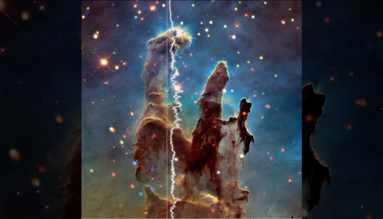 Sound from centre of Milky Way and 'Pillars of Creation'
