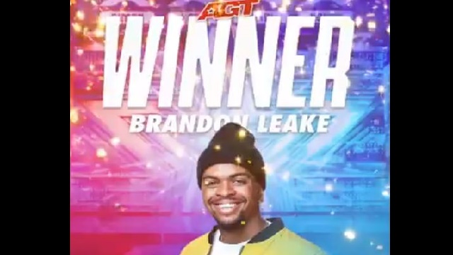 America's Got Talent 2020 Winner is Brandon Leake
