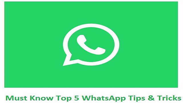 Top 5 work tips and tricks of WhatsApp