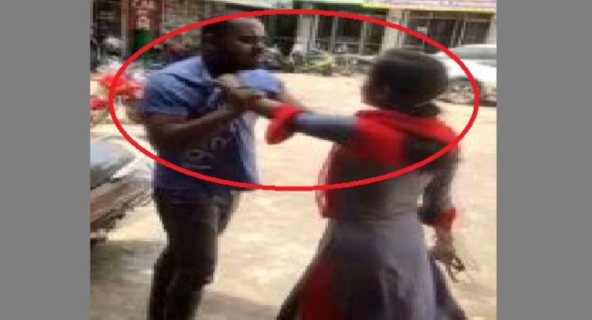 woman thrashes husband in Talcher