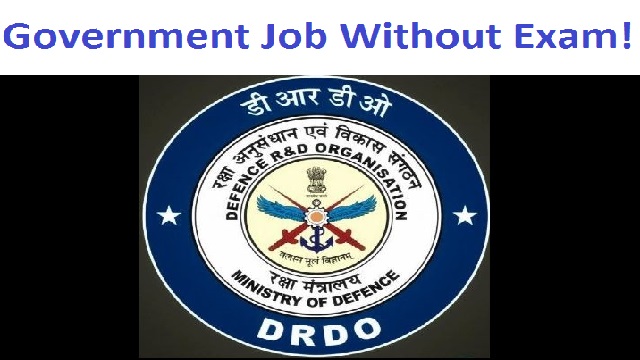 Golden job opportunity in DRDO