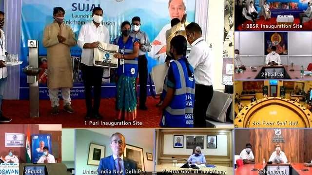 Odisha becomes first State in the country! Launches ‘Sujal’ Drink From Tap Mission Initiative 