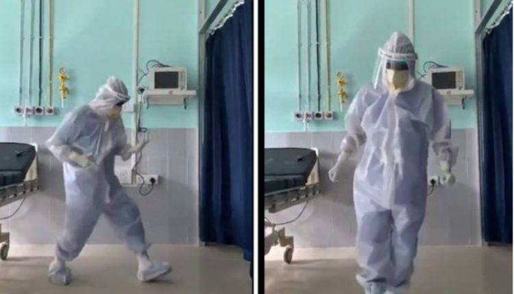 COVID doctor dance on ghungroo