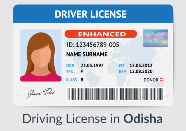 driving license application odisha