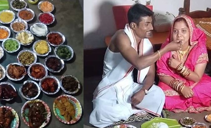 family prepares 65 dishes for son in law in odisha