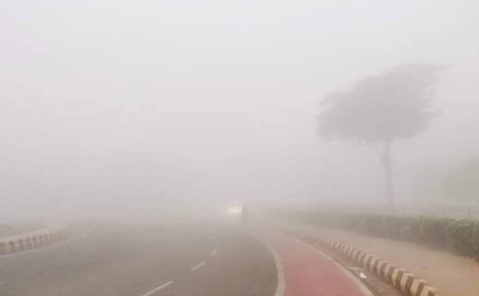 fog in bhubaneswar