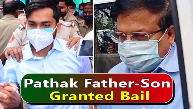 abhay pathak and son granted conditional bail