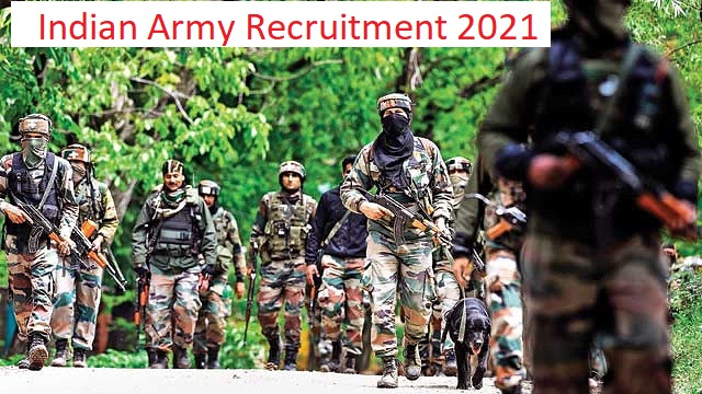indian army ssc technical recruitment 2021