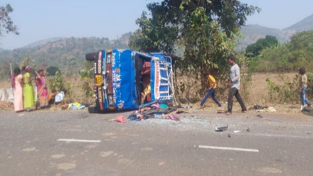 truck accident odisha