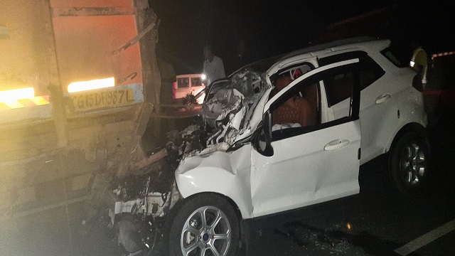 car truck collision sambalpur
