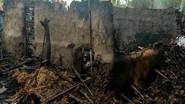 5 Cowsheds, 2 Houses, Cow Gutted In Fire In Dhenkanal District Of Odisha