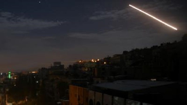 syria rocket attack