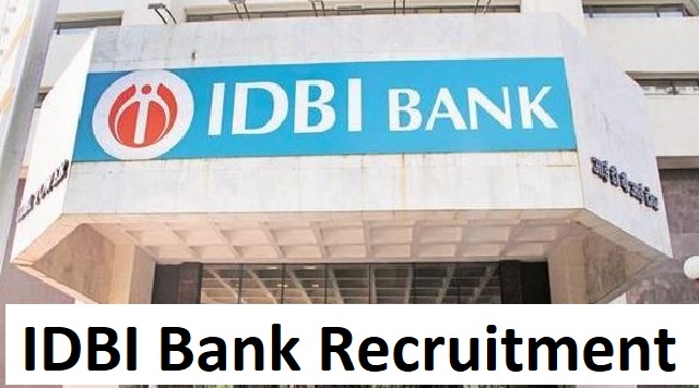 IDBI bank recruitment 2021