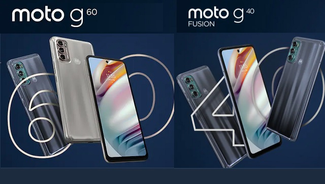 Moto G60 launch Moto G40 Fusion