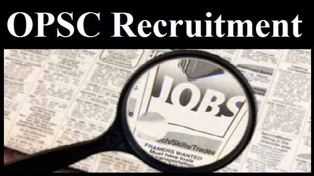 OPSC Homoeopathic Medical Officers Recruitment 2021