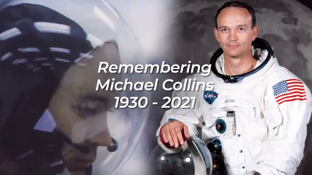 michael collins astronaut death