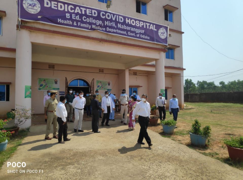 covid hospitals odisha