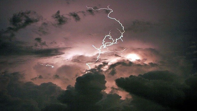 Lightning strike in Odisha
