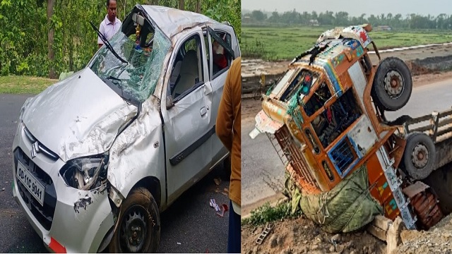 road accident in odisha today