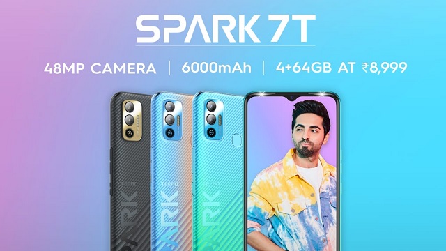 Tecno Spark 7t smartphone launched in india