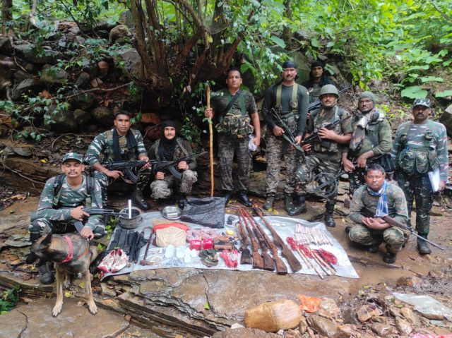 maoist camp busted