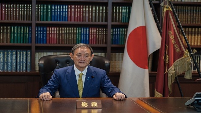 Japan Prime Minister Yoshihde Suga