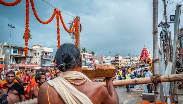 Poda Pitha to Lord Jagannath at Mausi Maa Puri on Bahuda