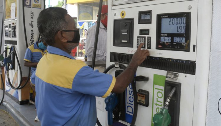 petrol diesel prices in bhubaneswar