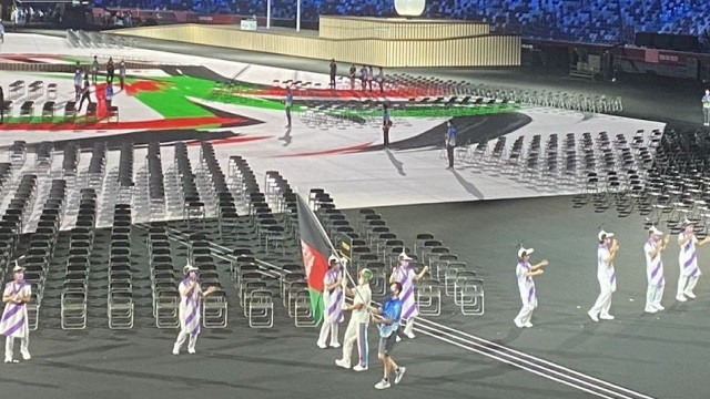 Afghanistan flag included in Paralympic Games opening ceremony