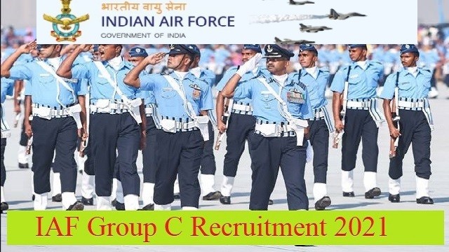 Indian Air Force recruitment 2021-22