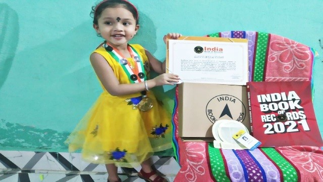 3-year-old girl from Kalahandi in India Book of Records