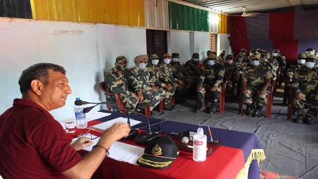 BSF IG visit Malkangiri
