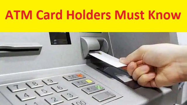 ATM card holders