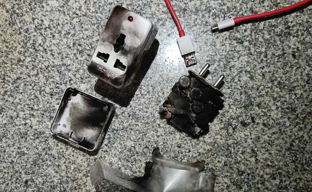 onplus nord 2 charger explode