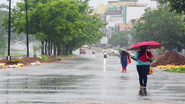 Heavy rainfall in northeastern states